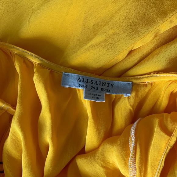 All Saints Amor Dress Tiger Lily 2 - Picture 14 of 14